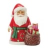 Filled with Christmas Cheer Santa with Toy Bag Pint Figurine