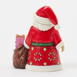 Filled with Christmas Cheer Santa with Toy Bag Pint Figurine