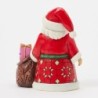 Filled with Christmas Cheer Santa with Toy Bag Pint Figurine