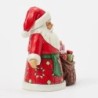 Filled with Christmas Cheer Santa with Toy Bag Pint Figurine
