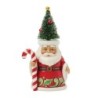 The Merry On Top Santa with Sisal Tree Pint Figurine