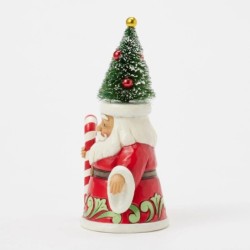 The Merry On Top Santa with Sisal Tree Pint Figurine