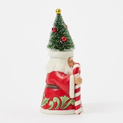 The Merry On Top Santa with Sisal Tree Pint Figurine