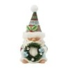Wreathed in Holiday Joy Gnome with Wreath Fur Trimmed Hat