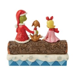 Grinch Cindy-Lou and Max Roasting Marshmallows LED Figurine