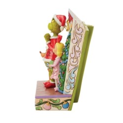 The Grinch with Cindy-Lou and Max Storybook The Grinch by Jim Shore