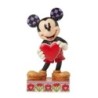 A Love Note Mickey with Personalised Heart Figurine Disney Traditions Pre Order Due Q4