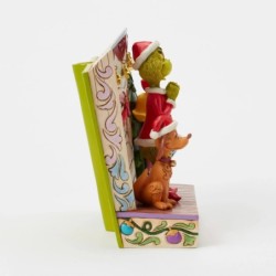 The Grinch with Cindy-Lou and Max Storybook The Grinch by Jim Shore