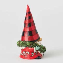 Gnome with Wreath Heartwood Creek by Jim Shore