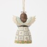 Quilt Angel Hanging Ornament Heartwood Creek by Jim Shore