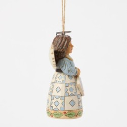 Quilt Angel Hanging Ornament Heartwood Creek by Jim Shore