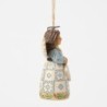 Quilt Angel Hanging Ornament Heartwood Creek by Jim Shore