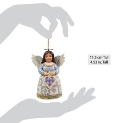 Quilt Angel Hanging Ornament Heartwood Creek by Jim Shore
