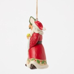 Pickleball Santa Hanging Ornament