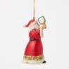 Pickleball Santa Hanging Ornament