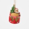 Santa in Sports Car Hanging Ornament Heartwood Creek by Jim Shore