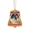 Rotating Holy Family in Bell Hanging Ornament