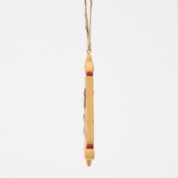 Rotating Holy Family in Bell Hanging Ornament