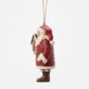 Gingerbread Santa Hanging Ornament