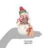 Swept in Love Snowman with Peeking Dog