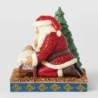 Christmas Miracle Santa Kneeling Over Baby Jesus
