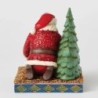 Christmas Miracle Santa Kneeling Over Baby Jesus