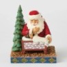 Christmas Miracle Santa Kneeling Over Baby Jesus