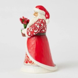 Blooms of the Season Santa with Blooming Amaryllis Heartwood Creek