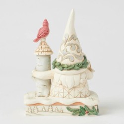 Holiday Guests Gnome with Birds Heartwood Creek by Jim Shore