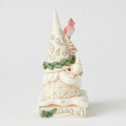 Holiday Guests Gnome with Birds Heartwood Creek by Jim Shore