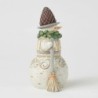 Looking Just Pine Snowman with Pinecone Hat Heartwood Creek by Jim Shore