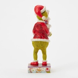 The Grinch with a Grinchy Cake Figurine The Grinch by Jim Shore