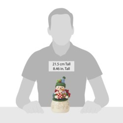 Unwrap the Joy Snowman with Arms Full of Presents