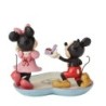 A Magical Moment Mickey Proposing to Minnie Mouse Figurine Disney Traditions