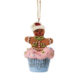 Gingerbread Cupcake Hanging Ornament