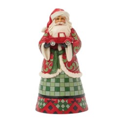 Highland Holiday Santa with Red Truck