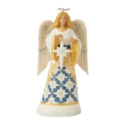 Holidays Graces Blue and Gold Angel Heartwood Creek by Jim Shore