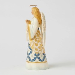 Holidays Graces Blue and Gold Angel Heartwood Creek by Jim Shore
