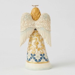 Holidays Graces Blue and Gold Angel Heartwood Creek by Jim Shore