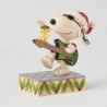 Rock 'n' Roll Duo Snoopy Woodstock Christmas Rock Peanuts by Jim Shore