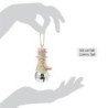 Sweets Snowman on Bell Hanging Ornament