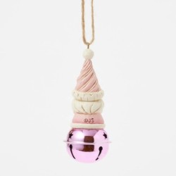 Sweets Santa Bell Hanging Ornament