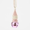 Sweets Santa Bell Hanging Ornament