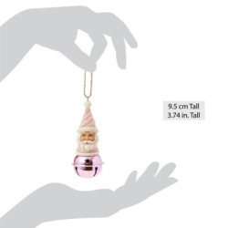 Sweets Santa Bell Hanging Ornament