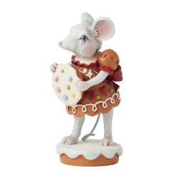 Sugar and Spice Make Christmas Nice Gingerbread Mouse with Cookie Heartwood Creek