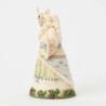 Santa's Woodland Messenger White Woodland Santa with Owl Heartwood Creek
