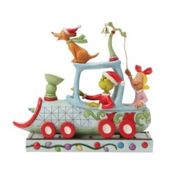 Grinch Train Figruine The Grinch by Jim Shore