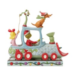 Grinch Train Figruine The Grinch by Jim Shore