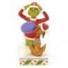 Max Holding a Mirror for the Grinch Figurine