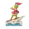 The Grinch Snowboarding Figurine
